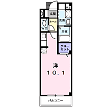 ピュアセルト森尾II 103 ｜ 鳥取県米子市西福原4丁目（賃貸マンション1R・1階・27.25㎡） その2