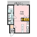 シティハウス内田2階4.0万円
