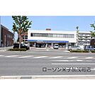 コンビニ「ファミリーマート米子糀町店まで500ｍ」ローソン米子加茂町店