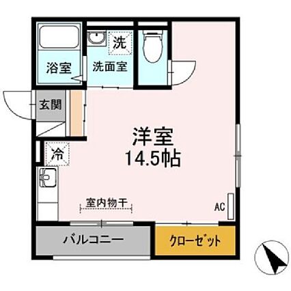 レセンテSFKB棟_間取り_0