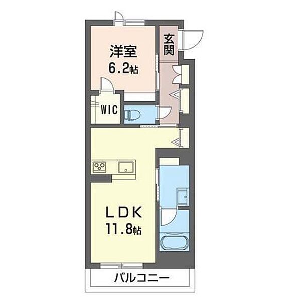 パークビューグランデュオ 305｜群馬県高崎市下之城町(賃貸マンション1LDK・3階・46.37㎡)の写真 その2