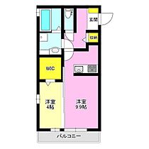 デカルト 106 ｜ 群馬県高崎市中居町1丁目（賃貸アパート1LDK・1階・42.11㎡） その2