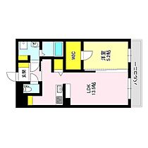 エクセルスクエアレジデンス 101 ｜ 群馬県高崎市倉賀野町（賃貸マンション1LDK・1階・45.90㎡） その2