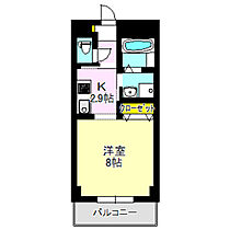 問屋ステーションビル 401 ｜ 群馬県高崎市貝沢町（賃貸マンション1K・4階・27.56㎡） その2