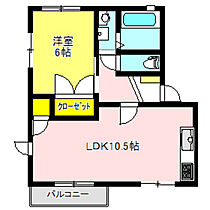 ヴィラフレグランス　Ｃ 102 ｜ 群馬県高崎市上佐野町（賃貸アパート1LDK・1階・43.92㎡） その2