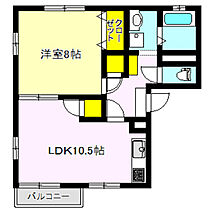 ヴィラフレグランス　Ｂ 102 ｜ 群馬県高崎市上佐野町（賃貸アパート1LDK・1階・47.45㎡） その2