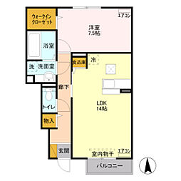 サンクブランシュ 1階/B103