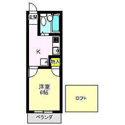 シティーパレスカメリア I 2階