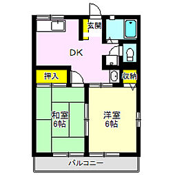 メゾンシルク 2階