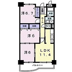 クラール 2階/202