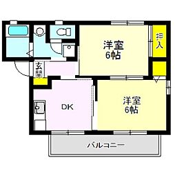 ヴィクトワールA棟 2階
