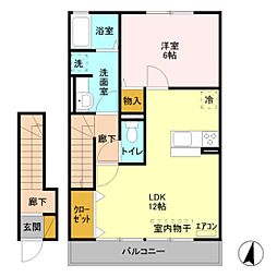 ミヤビ E 2階/-