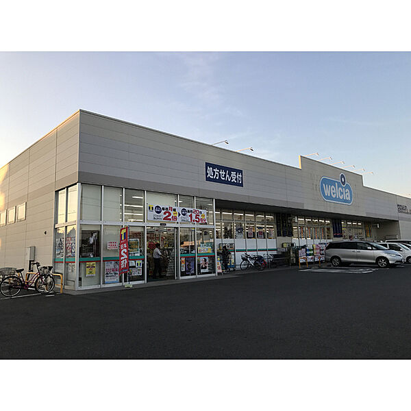 周辺：ウエルシアつくば東店