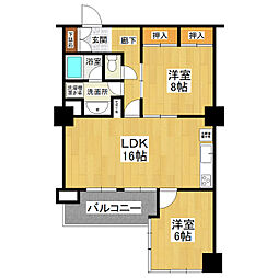 シフォン 3LDKの間取図画像