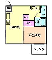 大阪府大阪市福島区海老江4丁目（賃貸マンション1LDK・1階・34.00㎡） その2