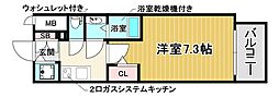 ファーストフィオーレ川西プリモ 1Kの間取図画像