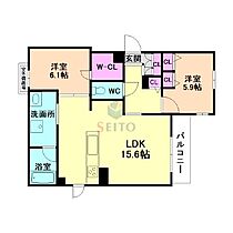 ラ　メゾン　デ　エスポワール  ｜ 大阪府大阪市淀川区木川西2丁目（賃貸マンション2LDK・3階・66.43㎡） その2