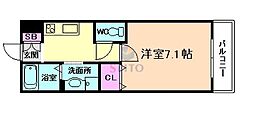 サンシャリテ向丘 1Kの間取図画像