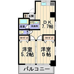 間取図画像 2DK