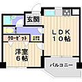 ASSET春日B4階6.0万円