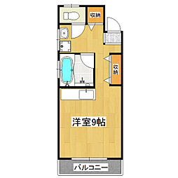 間取図画像 ワンルーム