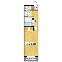マンション　タイラII 208 ｜ 茨城県つくば市高見原1丁目（賃貸アパート1K・2階・27.00㎡） その2