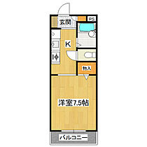 茨城県稲敷郡阿見町うずら野4丁目（賃貸マンション1K・1階・22.95㎡） その2