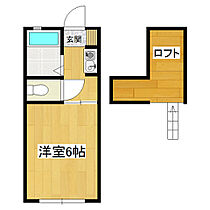 ハイツヒロ 206 ｜ 茨城県龍ケ崎市緑町（賃貸アパート1K・2階・19.00㎡） その2