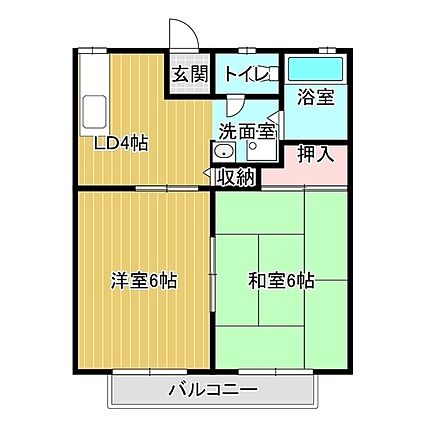 小川ハイツB_間取り_0