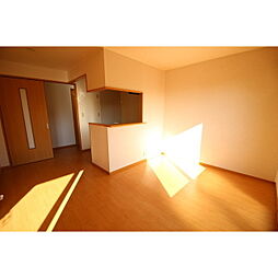 プランドールB棟 202 2階2LDKのリビング/ダイニング