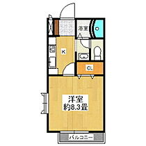 ティエード  ｜ 茨城県牛久市ひたち野東5丁目（賃貸アパート1K・2階・30.69㎡） その2