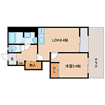 奈良県生駒郡三郷町勢野西3丁目（賃貸アパート1LDK・1階・39.58㎡） その2