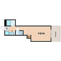 奈良県生駒郡三郷町立野南2丁目（賃貸マンション1R・1階・24.50㎡） その2