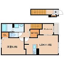 アビタシオンα（仮）  ｜ 奈良県大和郡山市小泉町（賃貸アパート1LDK・2階・50.96㎡） その2