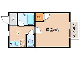 奈良県大和高田市礒野新町3-12（賃貸マンション1K・2階・24.80㎡） その2