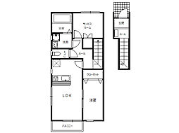 WESTSIDE C 2階/202号室