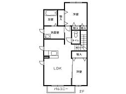 シャーメゾン・M 1LDKの間取図画像