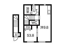 ル・メイユール尼沼C棟の間取図画像