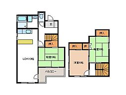グリーンピアハイツ 3LDKの間取図画像