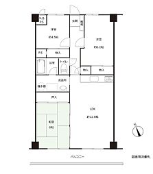 間取図画像 3LDK