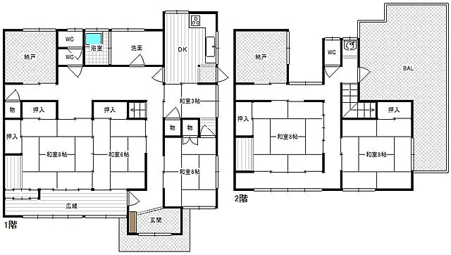 外観 福山市新市町大字戸手286-2