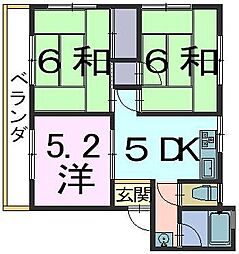 間取図画像 3DK