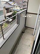 風通しの良いベランダ