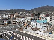お部屋からの眺望です♪呉市街を見渡せます♪