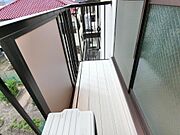 日当たりの良い南向きのバルコニー♪