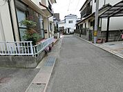 閑静な住宅街です。