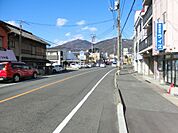 しっかりと歩道が確保された前面道路です♪