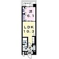 アンジュールK4階6.2万円