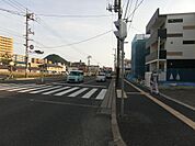 歩道もしっかりと確保されています♪