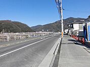 しっかりと歩道のある前面道路♪